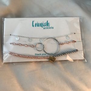 Erimish anklets perfect condition brand new